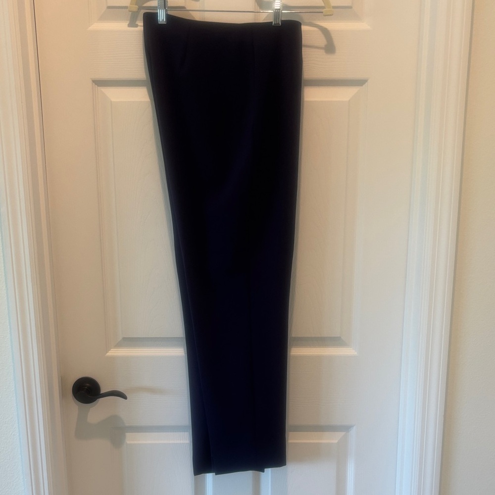 Brooks Brothers Navy Ankle-Length Dress Pants